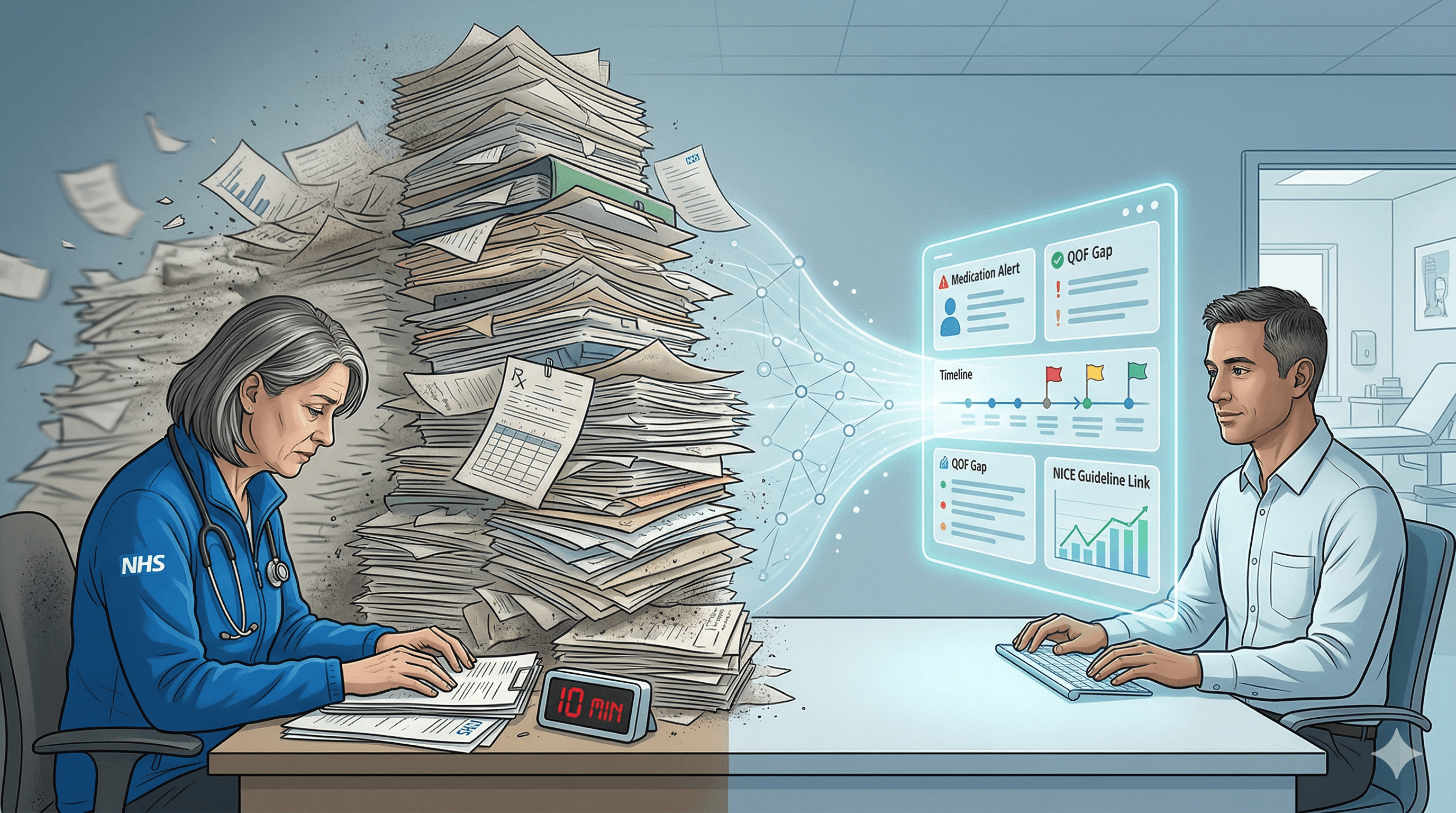 Why UK General Practice Needs AI Precharting — and Why No One Is Building It Yet