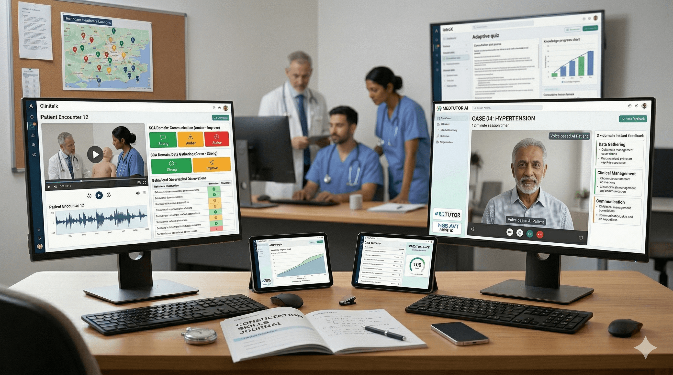Clinitalk vs MedTutor AI: Which SCA Practice Tool Is Better for GP Trainees?