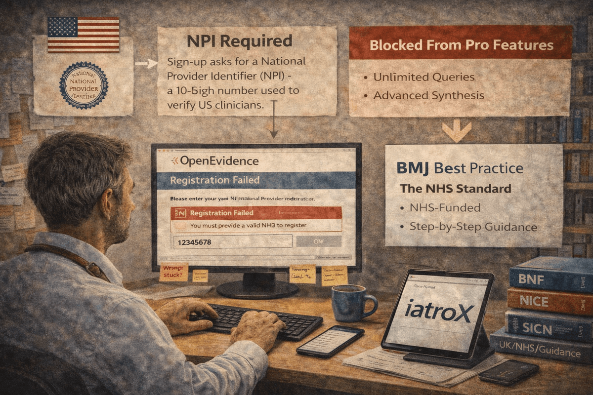 Open Evidence Example OpenEvidence outside the US: access, verification, and practical ...