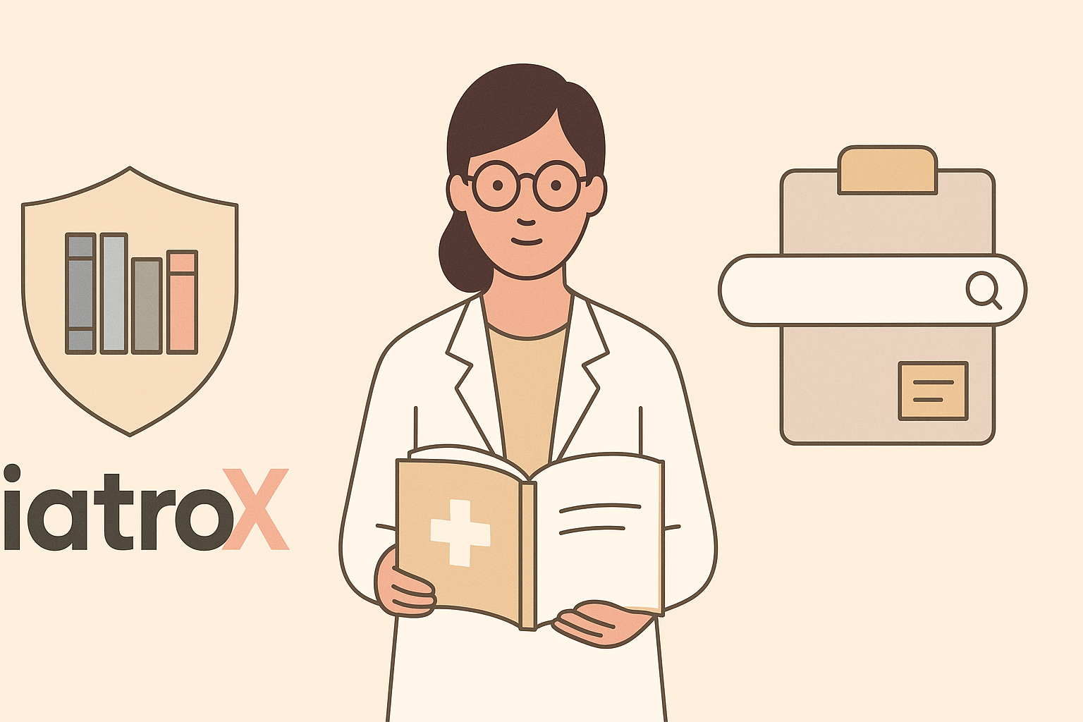 Can AI read 20,000 pages of NICE evidence and national guidelines? A walk-through of the iatroX engine