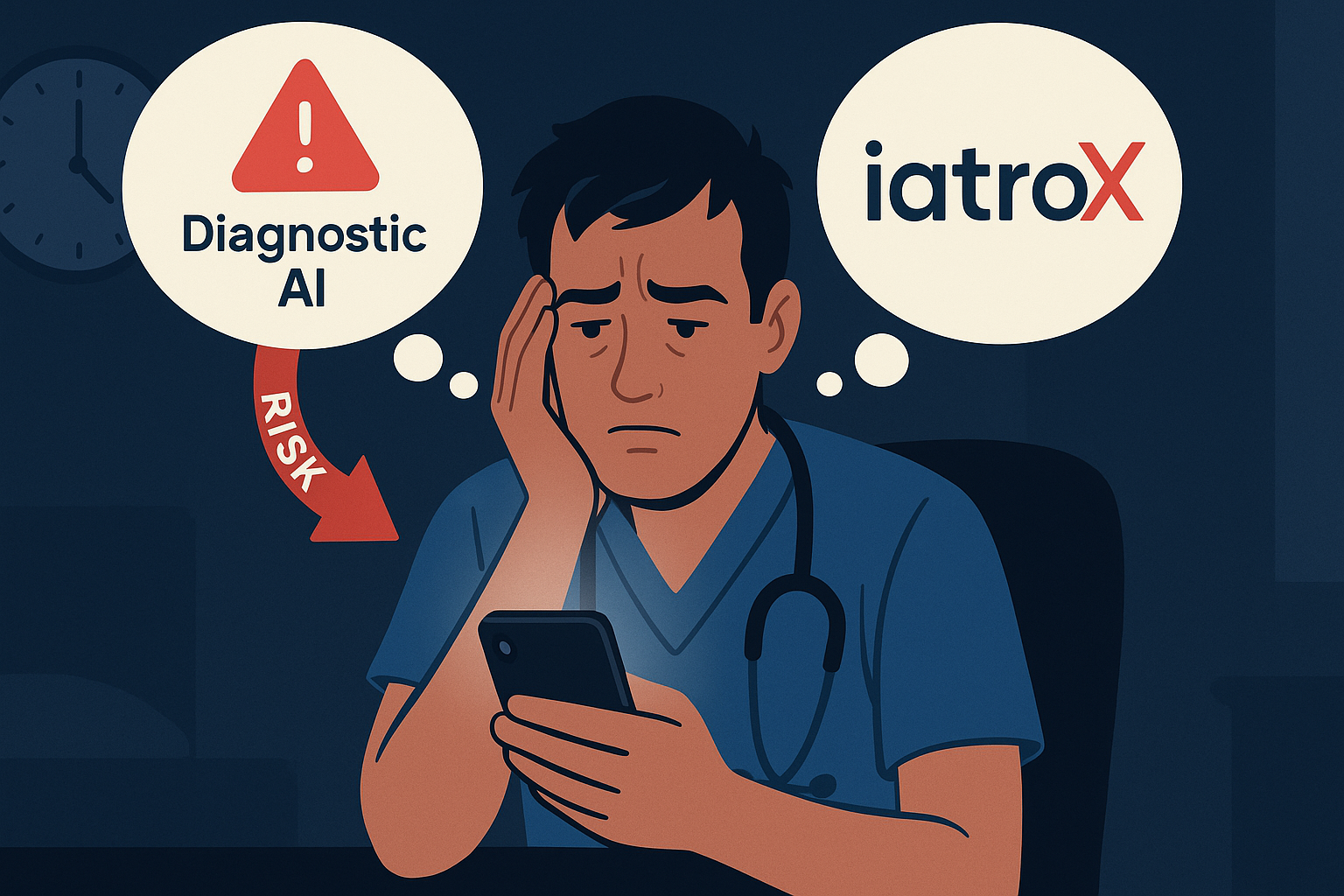 Answering clinical questions with AI: separating diagnostic hype from helper apps