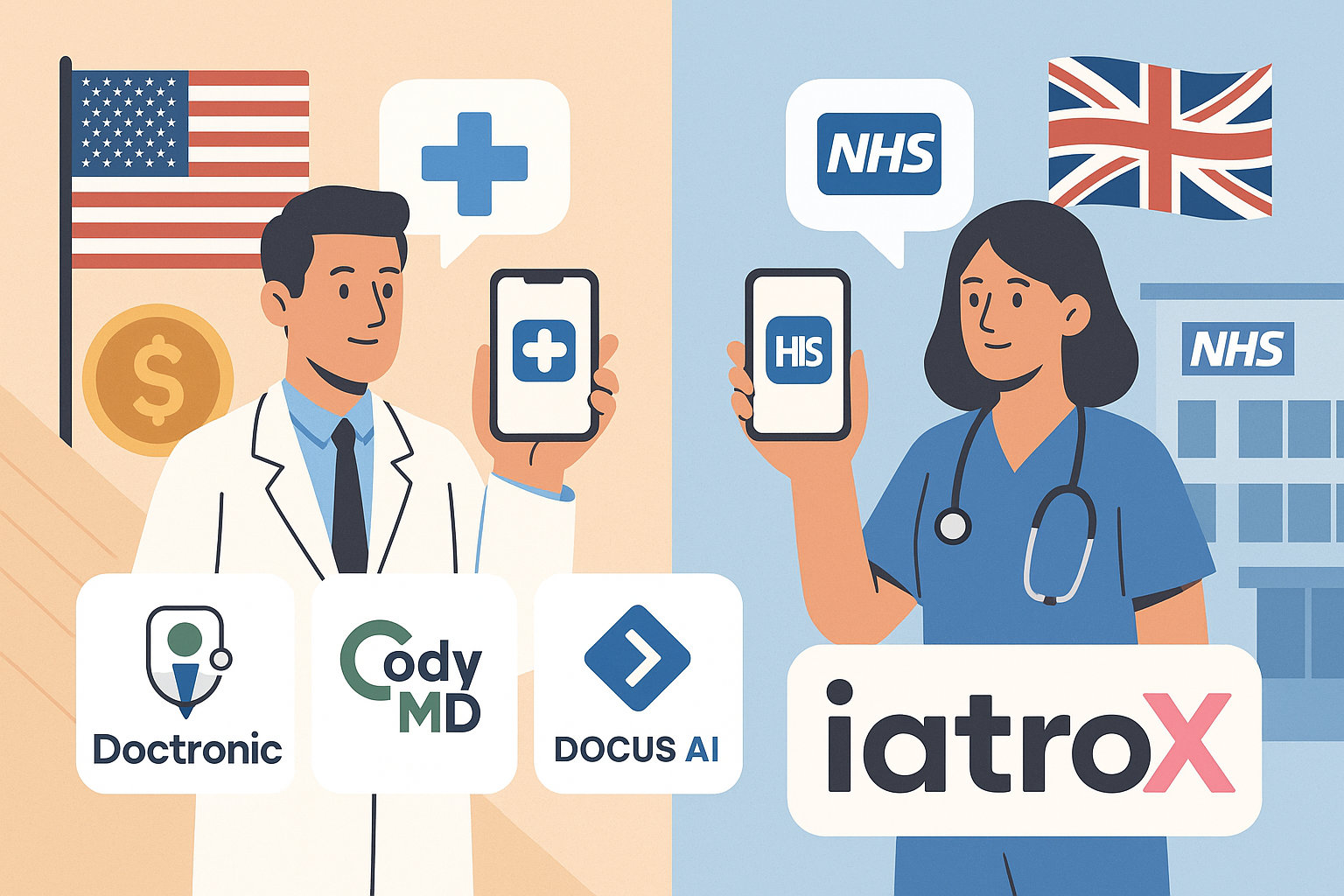 Doctronic, CodyMD, Docus AI: why US-focused health AI doesn't always translate to the NHS