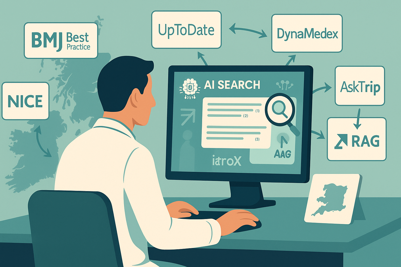 From BMJ best practice to RAG: AI-powered medical knowledge retrieval in UK clinical practice