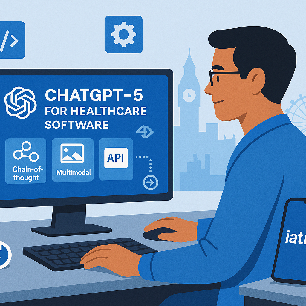 ChatGPT-5 is here: what the AI revolution means for healthcare software and clinician tools